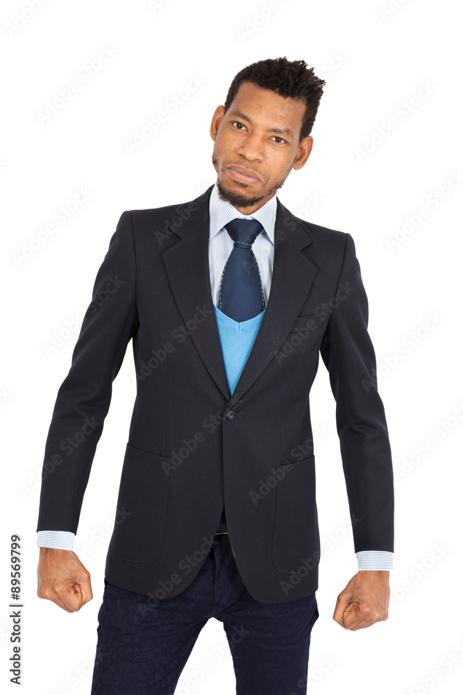 Handsome man doing different expressions in different sets of clothes: angry Handsome man doing different expressions in different sets of clothes: angry
