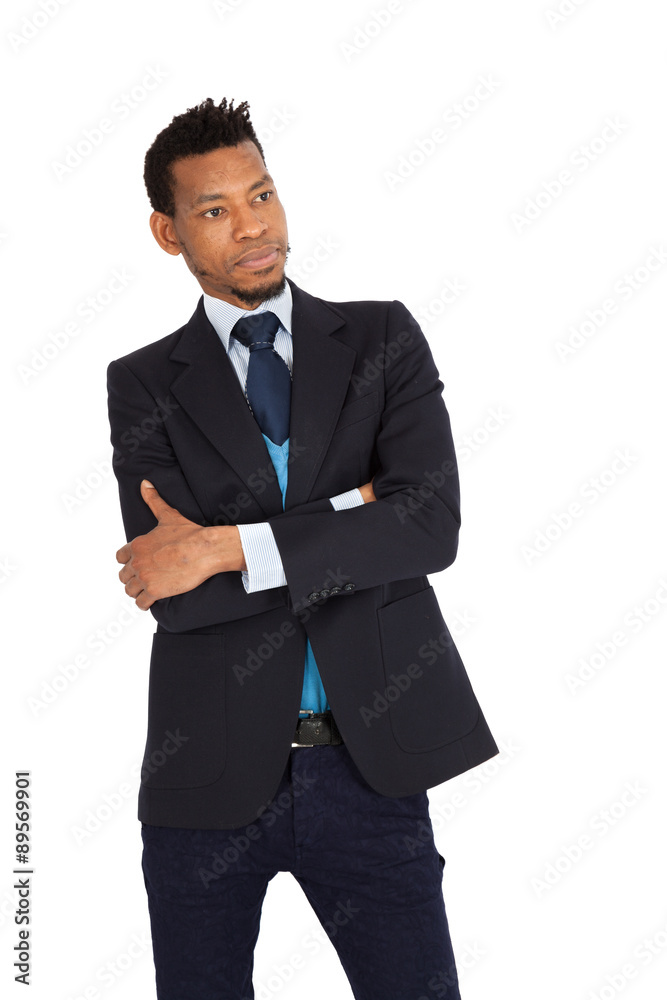 Handsome man doing different expressions in different sets of clothes: posing Handsome man doing different expressions in different sets of clothes: posing