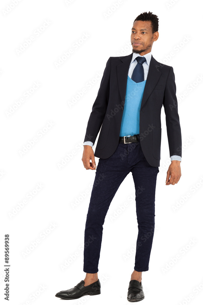 Handsome man doing different expressions in different sets of clothes: posing Handsome man doing different expressions in different sets of clothes: posing