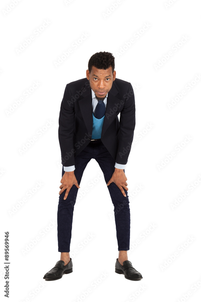 Handsome man doing different expressions in different sets of clothes: posing Handsome man doing different expressions in different sets of clothes: posing