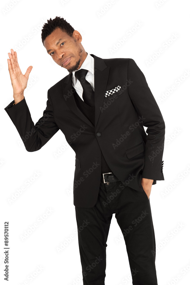 Handsome man doing different expressions in different sets of clothes: be careful Handsome man doing different expressions in different sets of clothes: be careful