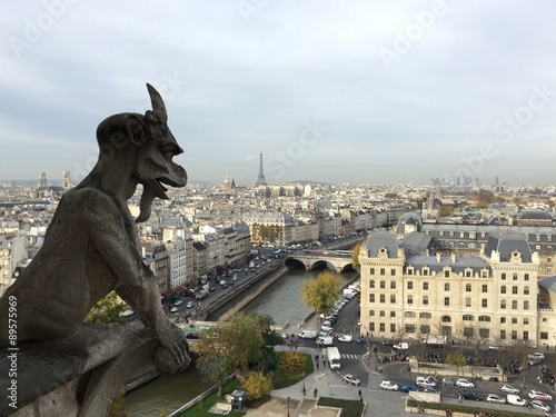 gargouille surveille Paris 