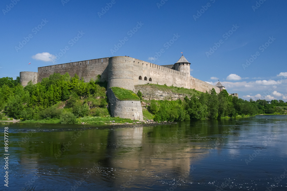 Fortress of Ivangorod, Russia