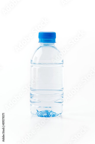 water bottle on white background © topntp