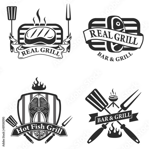 grill labels