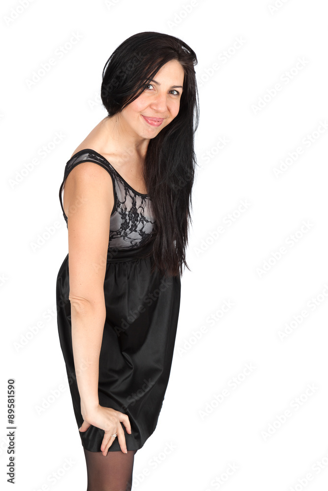 Beautiful woman doing different expressions in different sets of clothes: posing Beautiful woman doing different expressions in different sets of clothes: posing