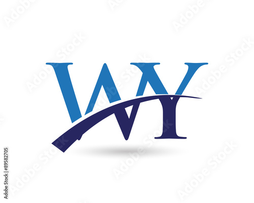 WY Logo Letter Swoosh
