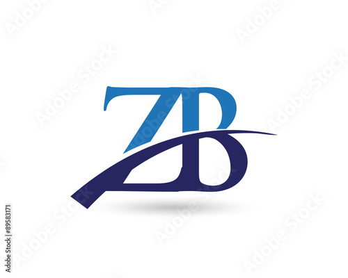 ZB Logo Letter Swoosh