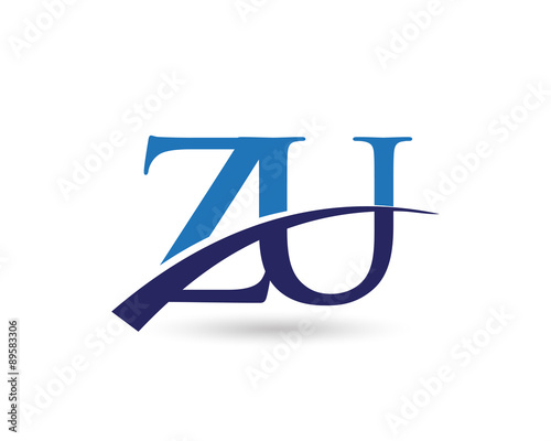 ZU Logo Letter Swoosh