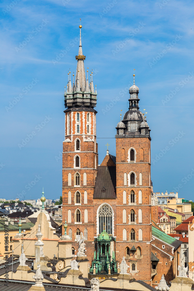 St. Mary's Church in Krakow