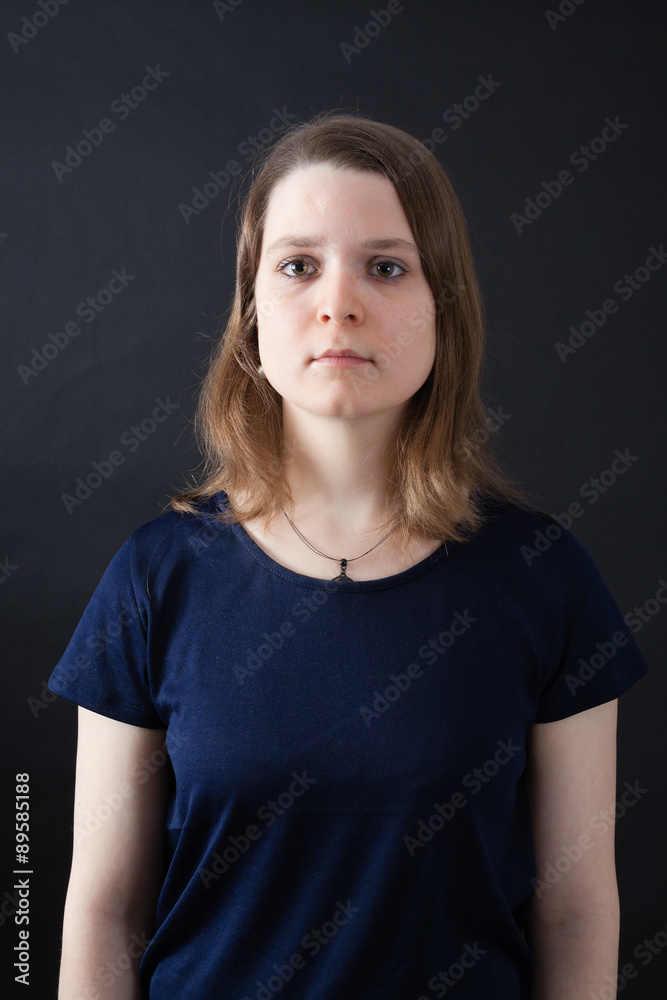 Beautiful woman doing different expressions in different sets of clothes: posing Beautiful woman doing different expressions in different sets of clothes: posing