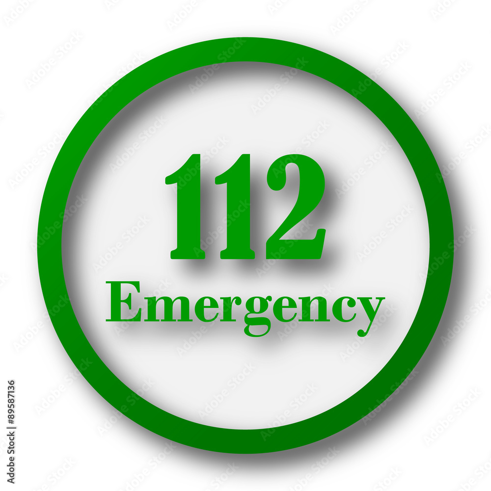 112 Emergency icon 112 Emergency icon