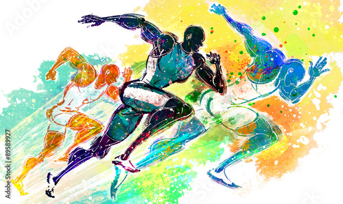 Illustration of sports