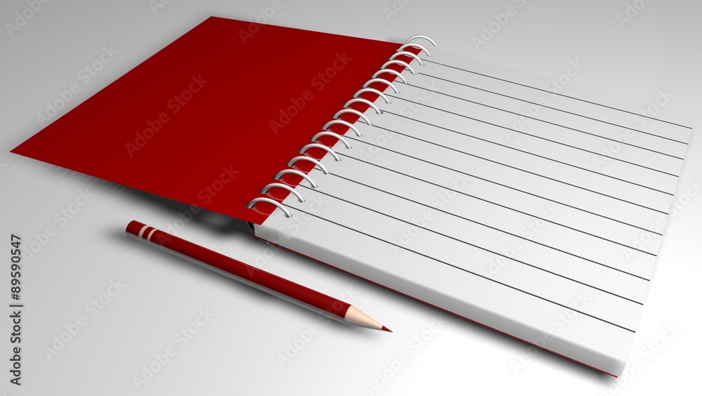 Notebook & pen Notebook & pen