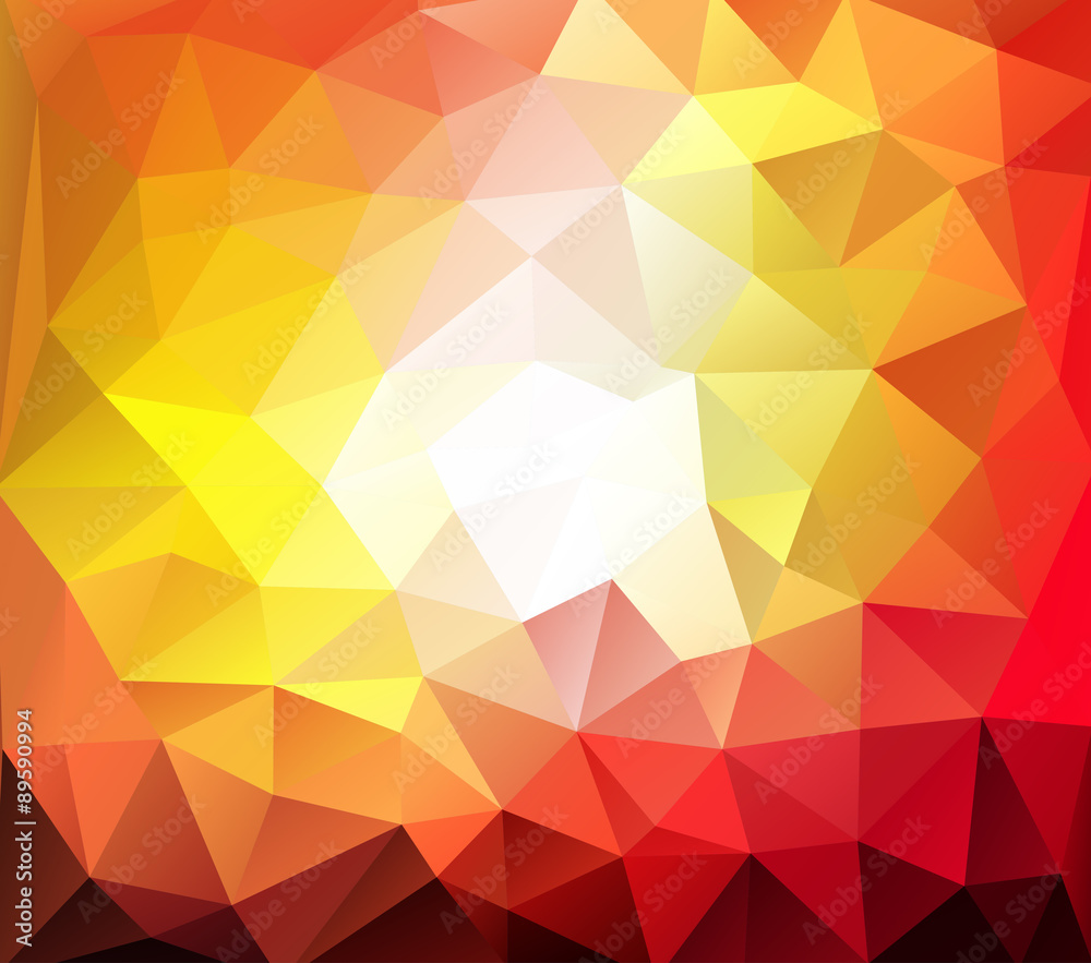 Obraz premium polygonal mosaic abstract background, Business design templates 