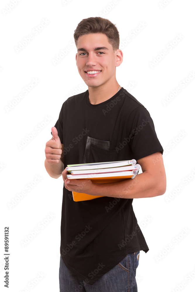 Happy student Happy student