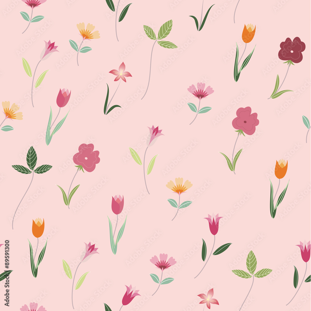 seamless flower card seamless flower card