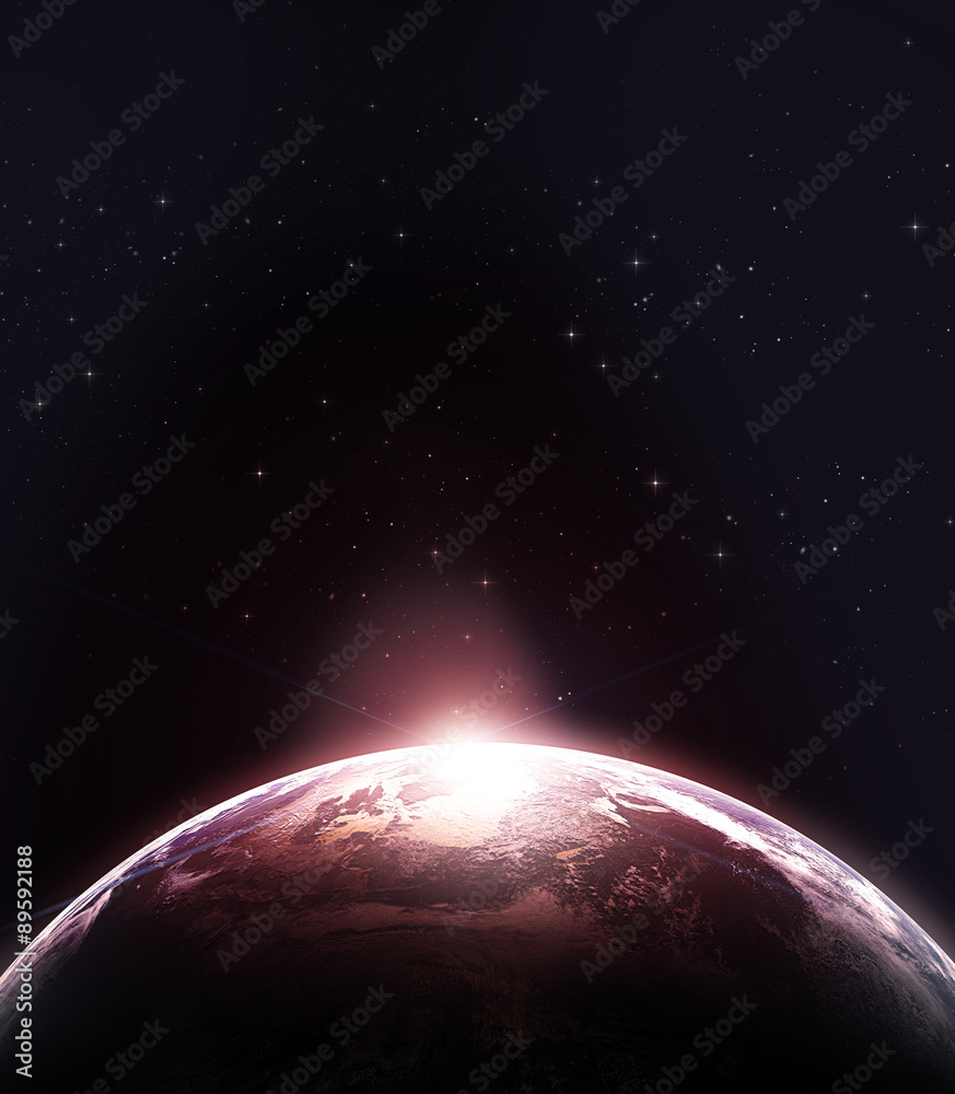 Fototapeta premium Elements of this image furnished by NASA