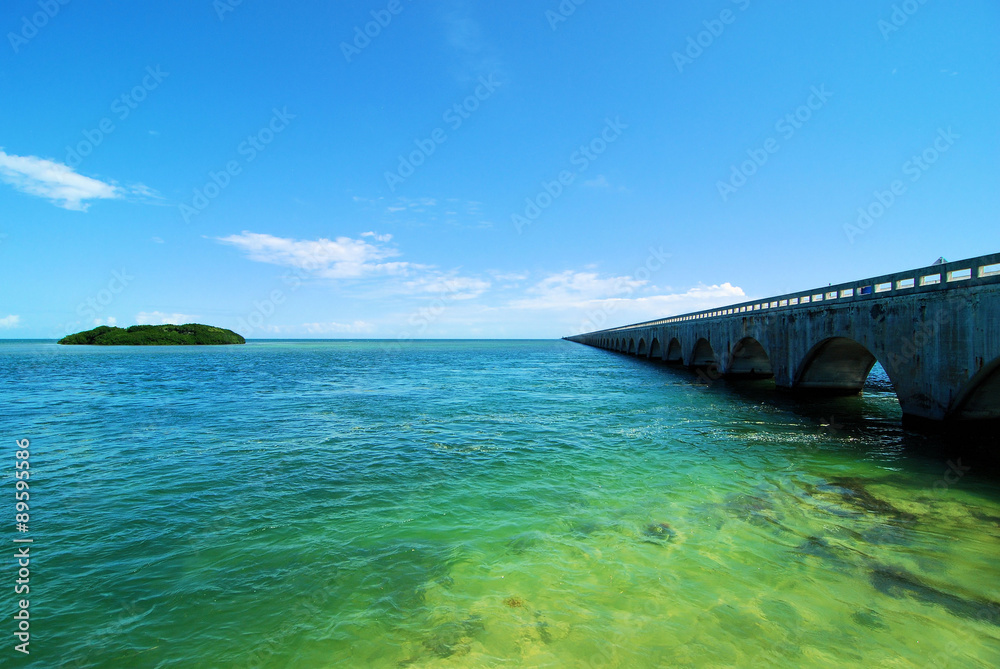 Sunset at Bahia Bridge / Sunset at the Bahia Honda Bridge in the Florida Keys Sunset at Bahia Bridge / Sunset at the Bahia Honda Bridge in the Florida Keys