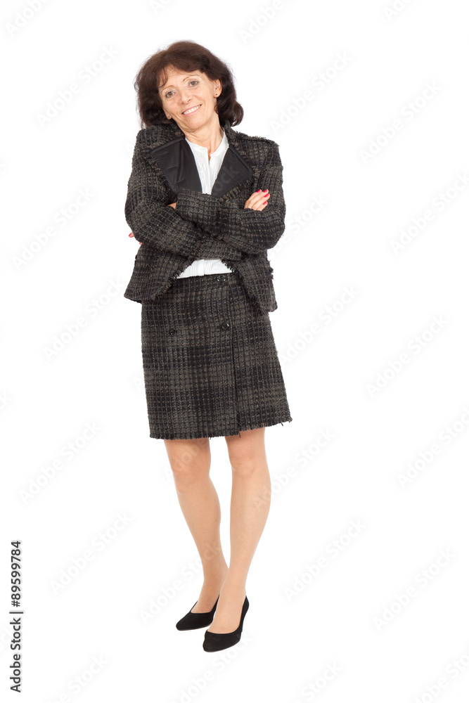 Beautiful businesswoman doing different expressions in different sets of clothes: posing Beautiful businesswoman doing different expressions in different sets of clothes: posing