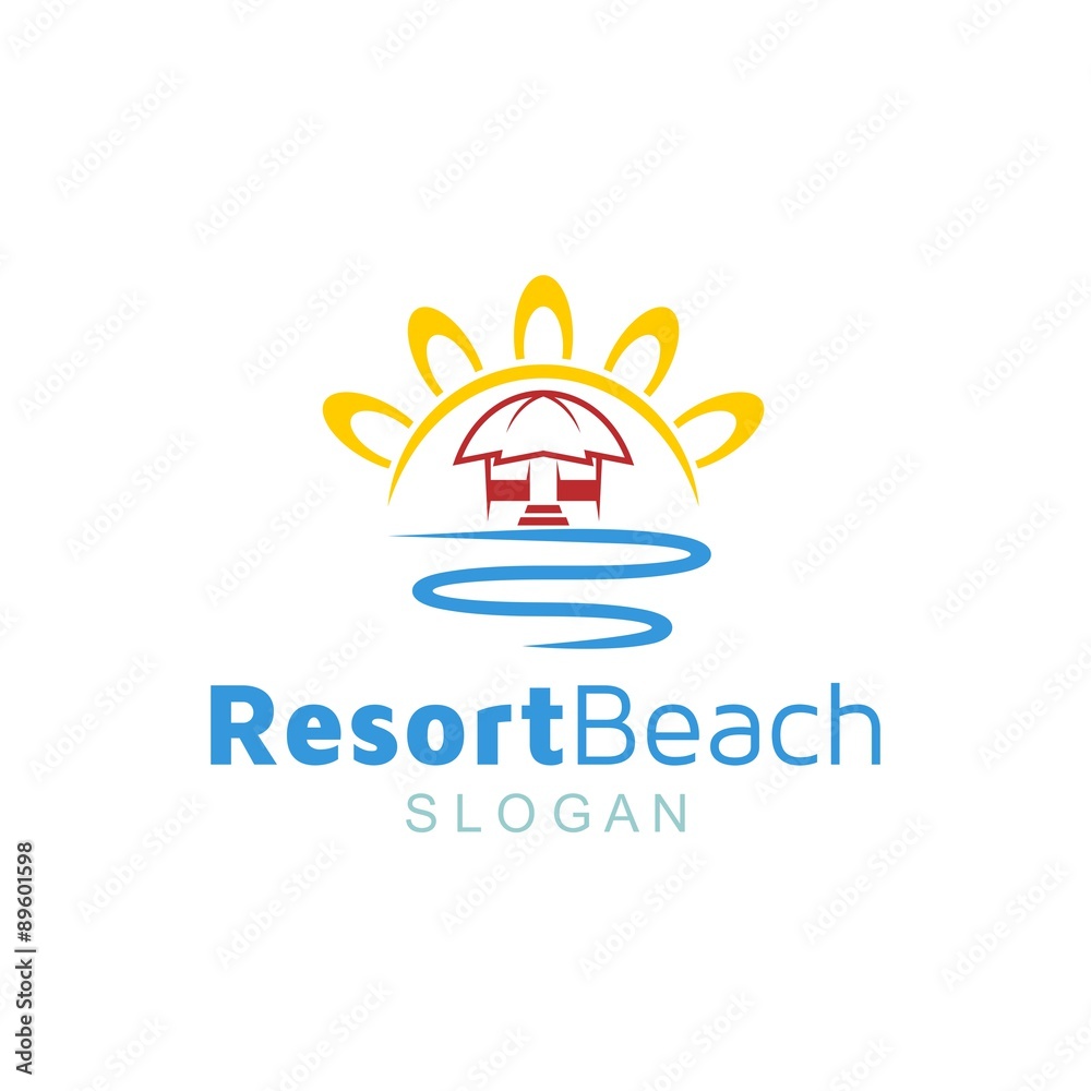Resort Logo Template