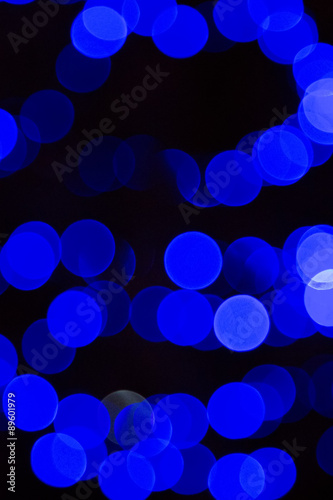 Blurred abstract decoration