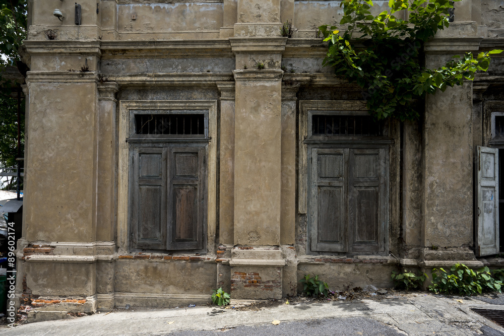 Fototapeta premium Old wooden window