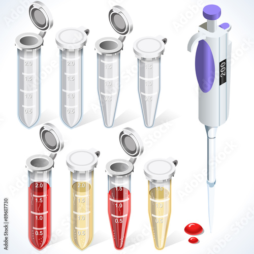Laboratory Set 02 Object Isometric