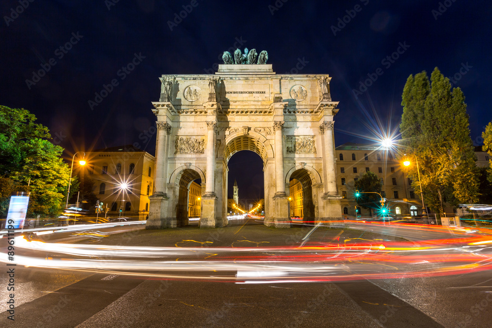 Naklejka premium Siegestor Victory Arch Munich Germany
