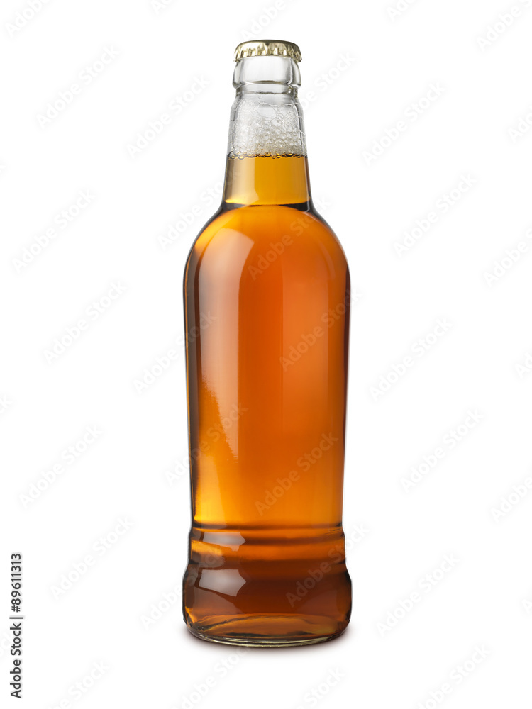 Bottle of beer isolated on white Bottle of beer isolated on white