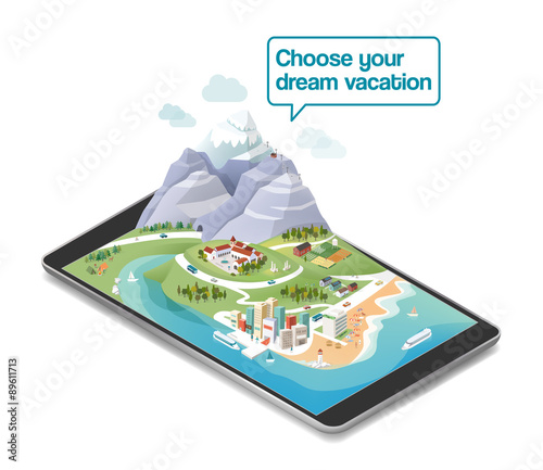 Choose your dream vacation