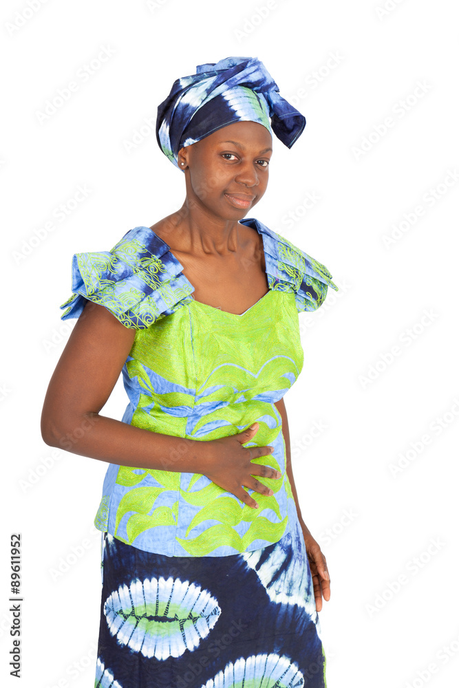 Beautiful black woman doing different expressions in different sets of clothes: hungry Beautiful black woman doing different expressions in different sets of clothes: hungry