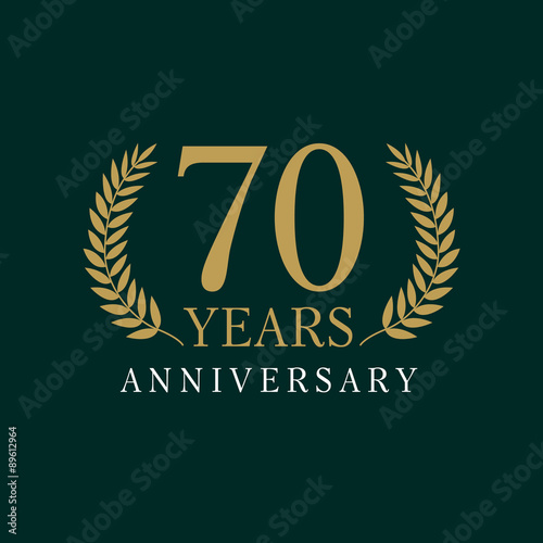 70 anniversary royal logo