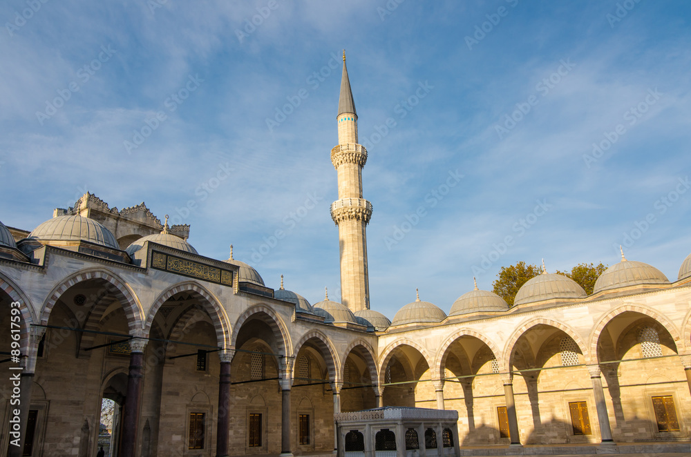 The Suleymaniye Mosque is the largest mosque in the city, and one of the best-known sights of Istanbul.