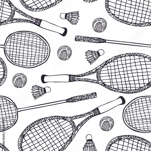 Badminton and tennis