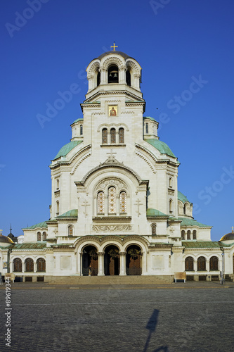 Alexander Nevsky cathedral and square, Sofia, Bulgaria