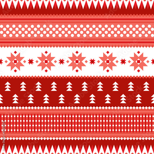 Christmas seamless pattern. Perfect for wallpapers, pattern fill