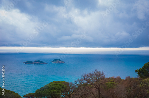 Fototapeta Naklejka Na Ścianę i Meble -  The Amalfi Coast, in Campania, Italy