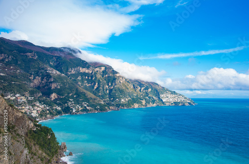 The Amalfi Coast, in Campania, Italy