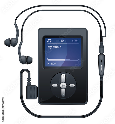 MP3 player.