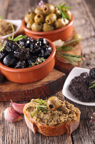 olive and tapenade