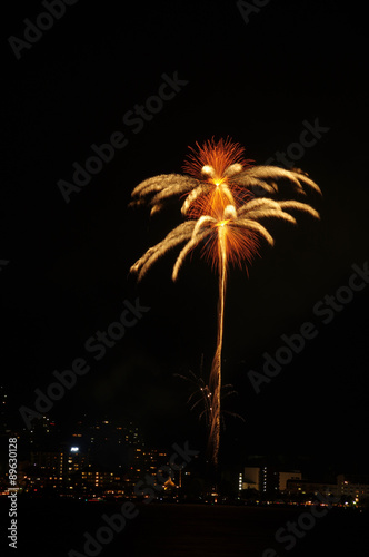 諏訪湖の花火大会（打上花火） © sunftaka77