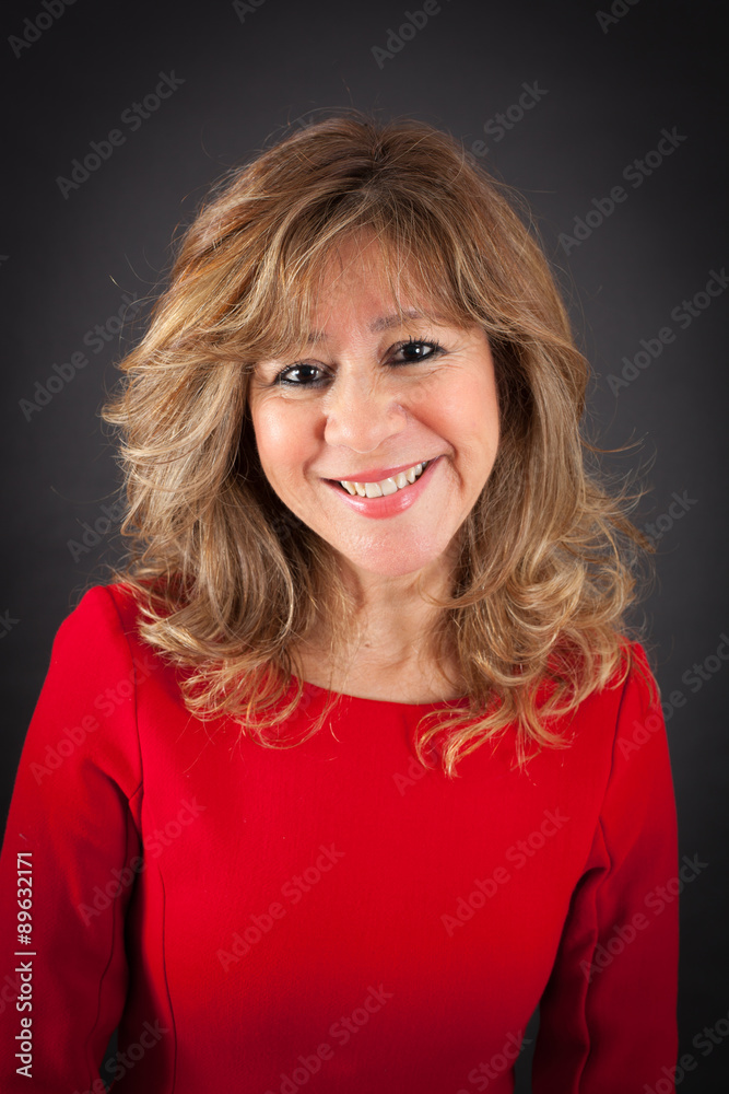Beautiful woman doing different expressions in different sets of clothes: love Beautiful woman doing different expressions in different sets of clothes: love