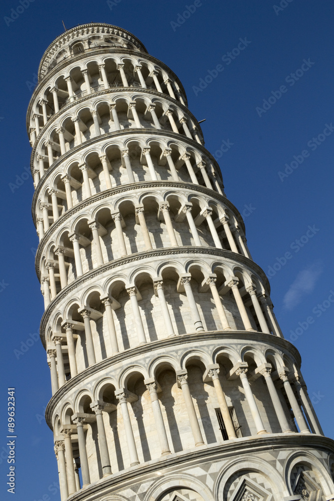 The Leaning Tower of Pisa; Italy