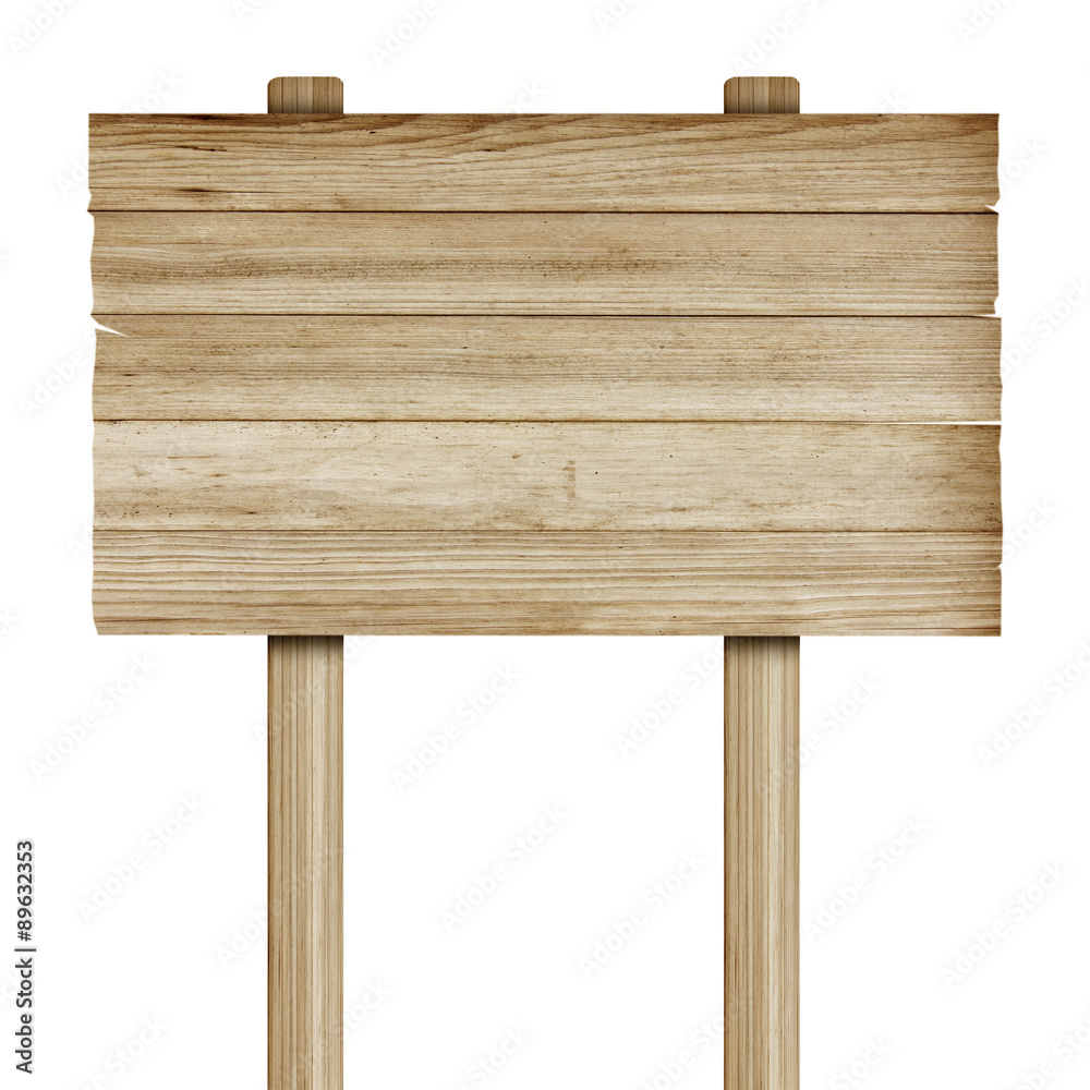 Wooden sign isolated on white. Wood old planks sign. Wooden sign isolated on white. Wood old planks sign.