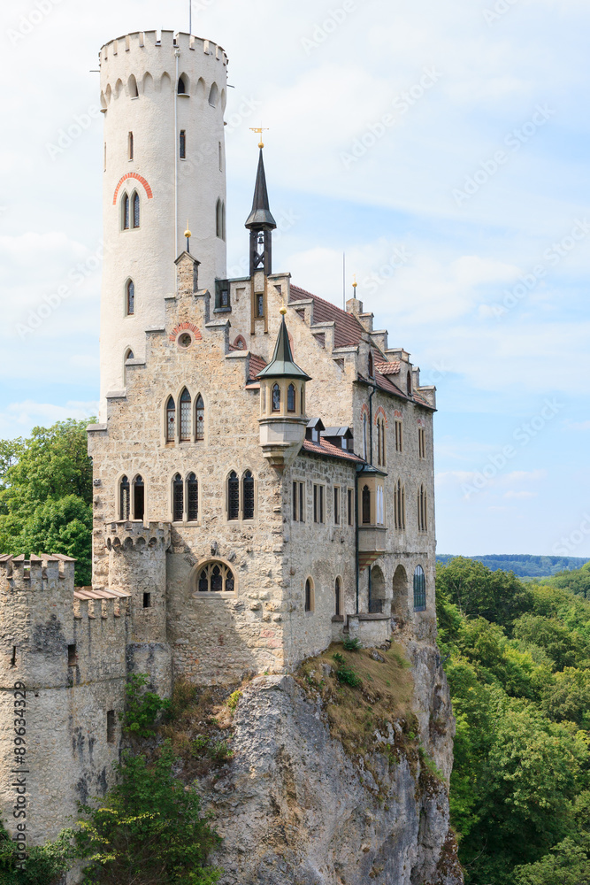 Lichtenstein castle in germany