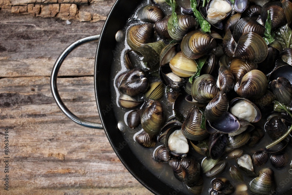 Fototapeta premium Fried clams