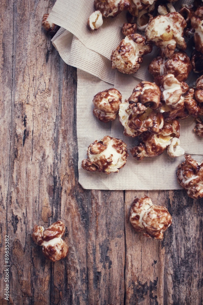 Obraz premium Chocolate pop corn