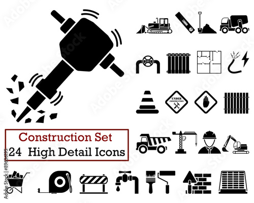 24 Construction Icons