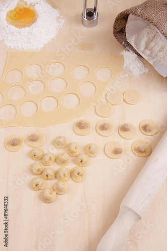 tortellini with meat photo